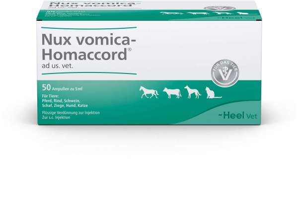 Nux Vomica Homaccord Ad Us.Vet.Ampullen