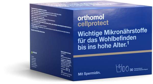 Orthomol Cellprotect Granulat - Tabletten - Kapsel 30 Stück
