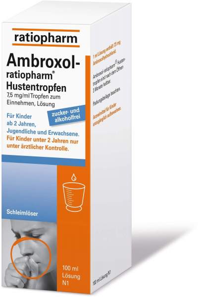 Ambroxol-ratiopharm Hustentropfen 100 ml