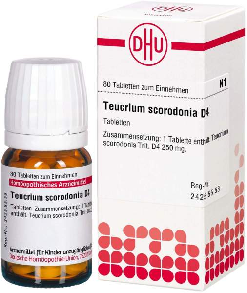 Teucrium Scorodonia D 4 80 Tabletten