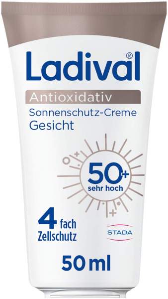 Ladival Antioxidativ Sonnenschutz Creme Gesicht LSF 50 + 50 ml
