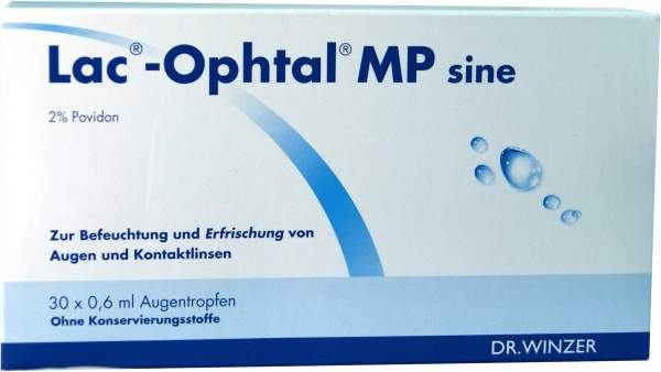 Lac Ophtal Mp Sine 30 X 0,6 ml Augentropfen