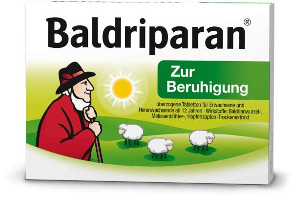 Baldriparan zur Beruhigung 30 überzogene Tabletten
