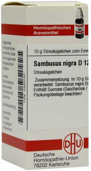 Sambucus Nigra D12 Globuli 10 G Globuli