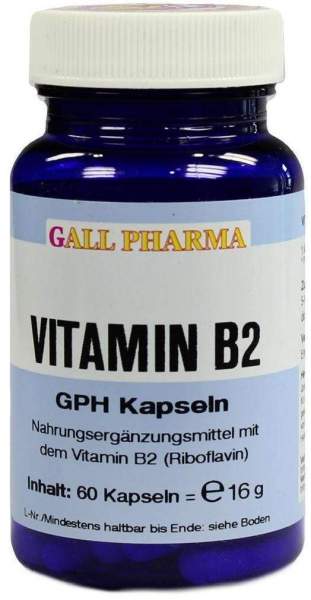 Vitamin B2 1,6 mg Gph 60 Kapseln