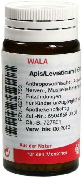 Wala Apis Levisticum I 20 G Globuli