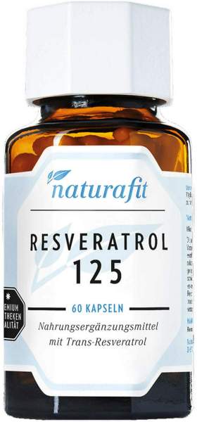 Naturafit Resveratrol 125 Kapseln 60 Stück