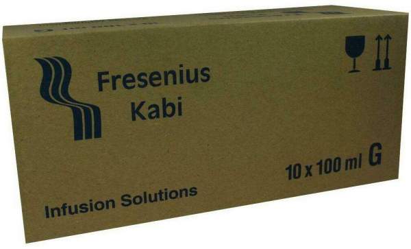 Natrium Hydrogencarbonat 8,4% Glasflasche 10 X 100 Ml...