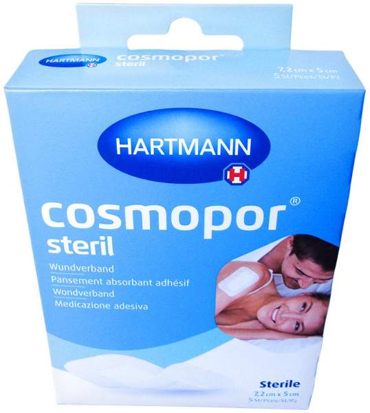 Cosmopor Steril Wundverband 5x7,2 cm