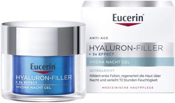 Eucerin Hyaluron-Filler Hydra Nacht Gel 50 ml