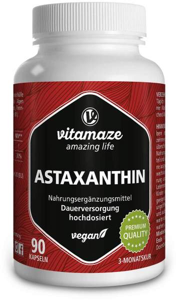 Astaxanthin 4 mg Vegan 90 Kapseln