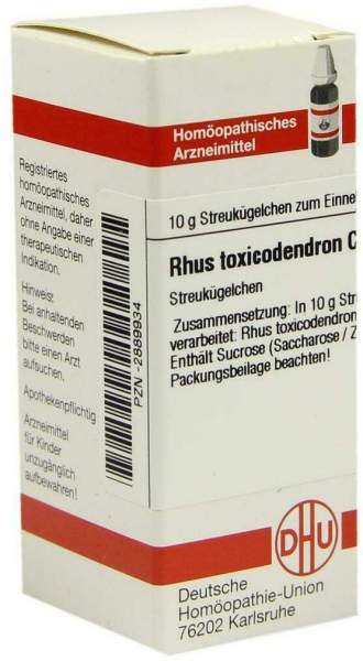 DHU Rhus toxicodendron C200 10 g Globuli