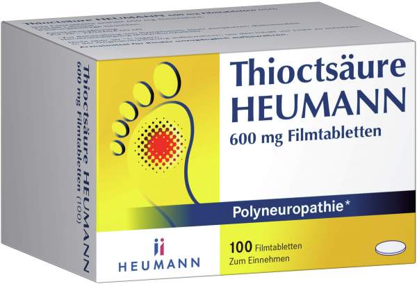 Thioctsäure Heumann 600 mg Filmtabletten 100 Stück