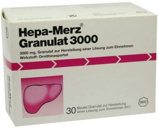 Hepa Merz Granulat 3000 30 Beutel