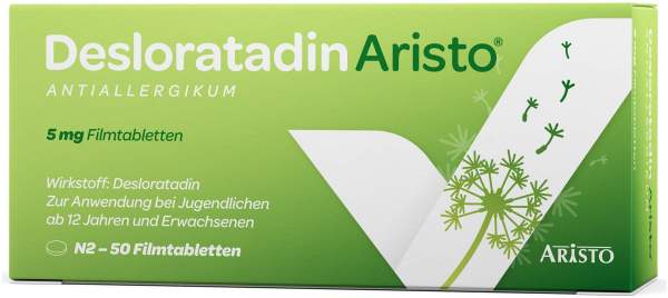 Desloratadin Aristo 5 mg 50 Filmtabletten