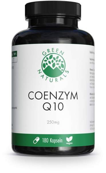 Green Naturals Coenzym Q10 250 mg Vegan Hochdos.
