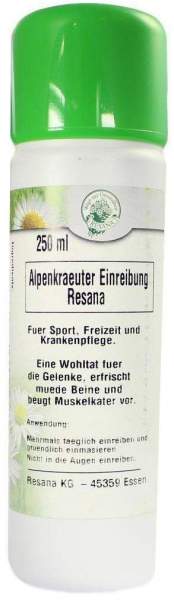 Alpenkräuter Einreibung