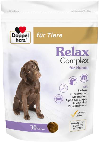 Doppelherz Für Tiere Relax Complex Für Hunde 30 Chews