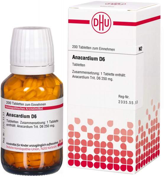 Anacardium D 6 Tabletten