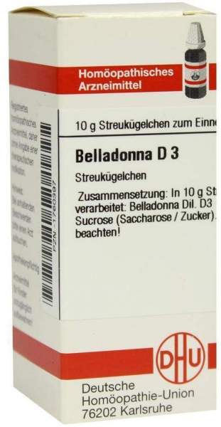 Dhu Belladonna D3 Globuli