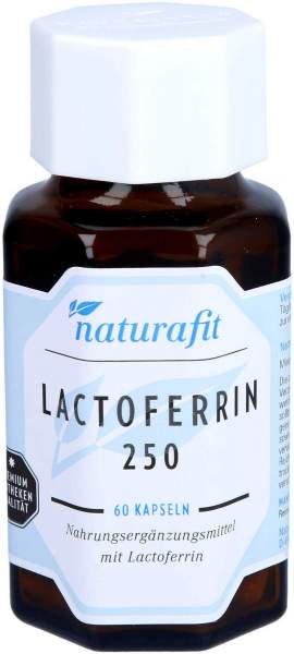 Naturafit Lactoferrin 250 mg Aus Kuhmilch Kapseln 60 Stk