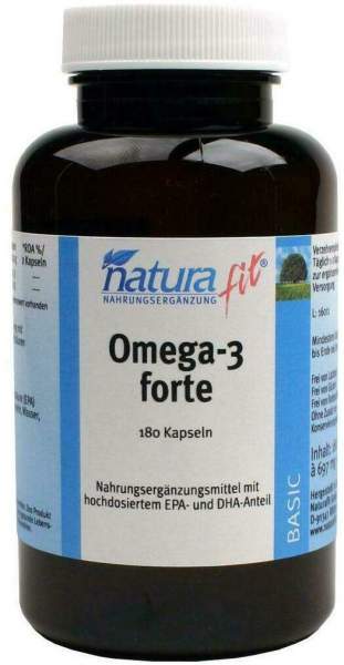Naturafit Omega 3 Forte 180 Kapseln