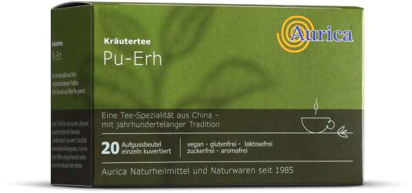 Aurica Pu - Erh Tee 20 Filterbeutel