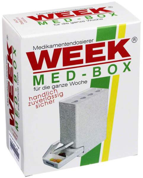 Medikamenten Dispenser Weiß