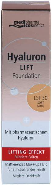 Hyaluron Lift Foundation Lsf 30 Soft Gold 30 ml