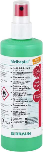 Meliseptol Schnelldesinfektion Sprühflasche 250 ml Lösung