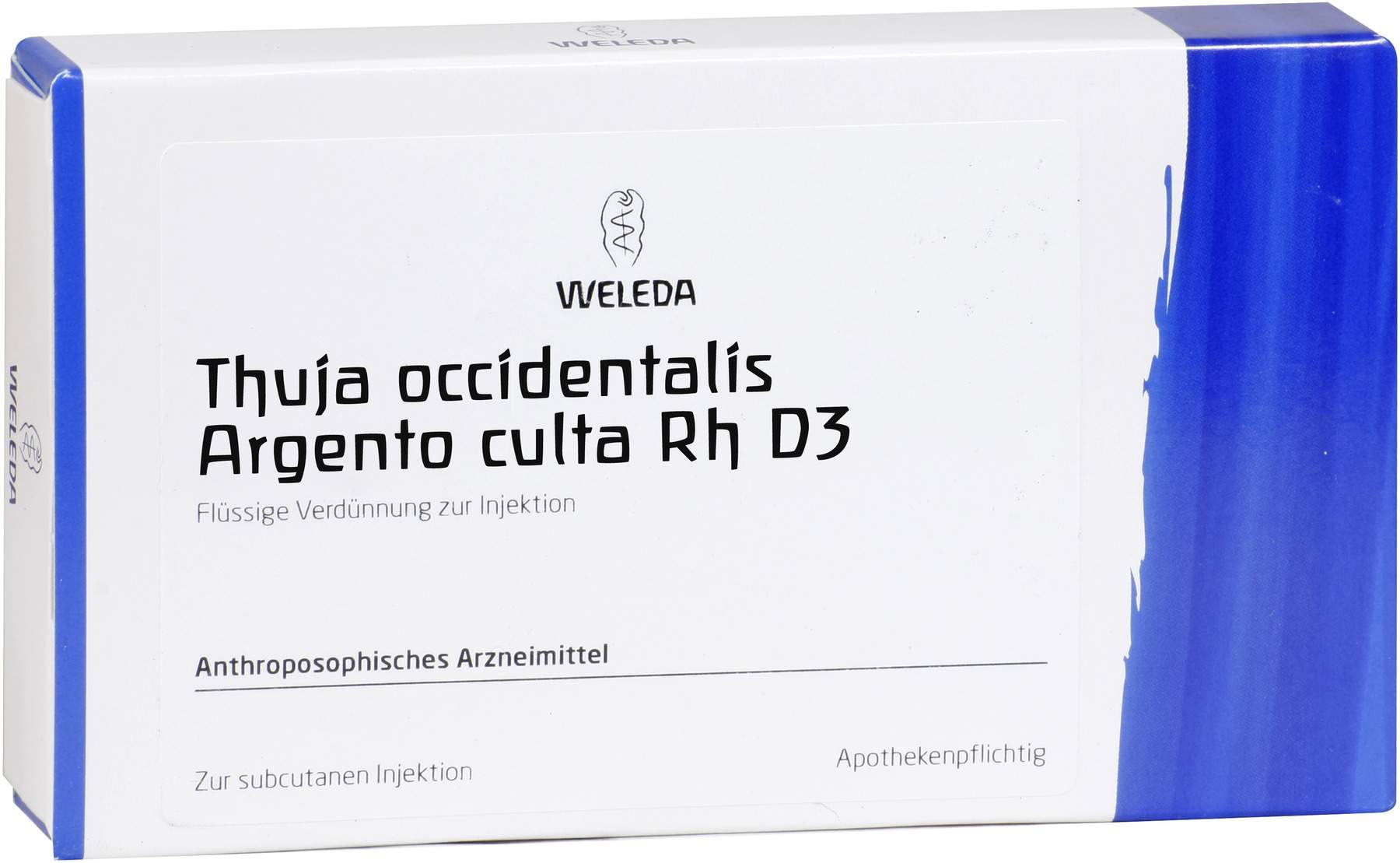 Weleda Thuja Occidentalis Argento Culta Rh D3 8 X 1 Ampullen kaufen |  Volksversand Versandapotheke