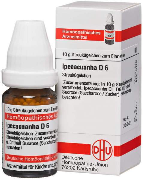 Dhu Ipecacuanha D6 10 G Globuli