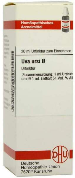 DHU Uva Ursi Urtinktur 20 ml Dilution