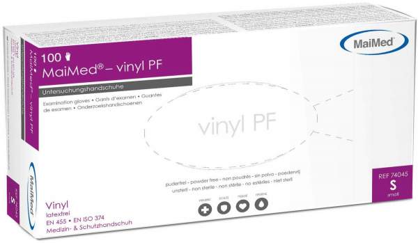 Maimed Vinyl Pf Unt.Handsch.Unsteril Gr.S