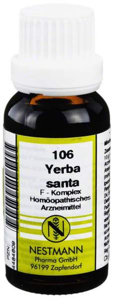 Yerba Santa F Komplex Nr. 106 20 ml Dilution