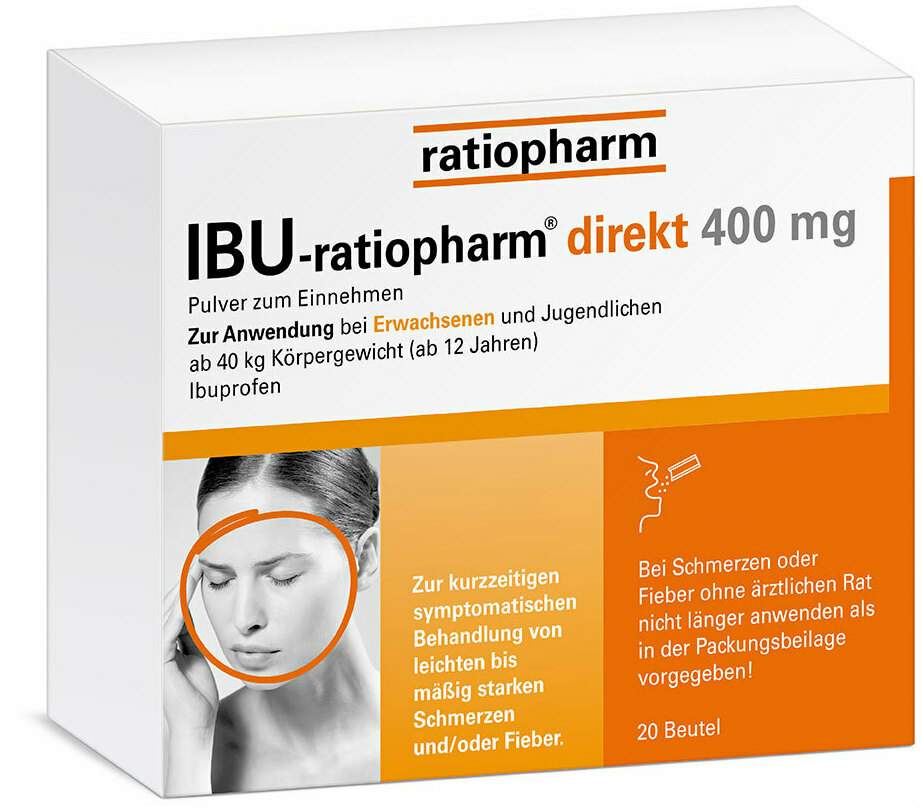 Ibu Ratiopharm Direkt 400 Mg Pulver