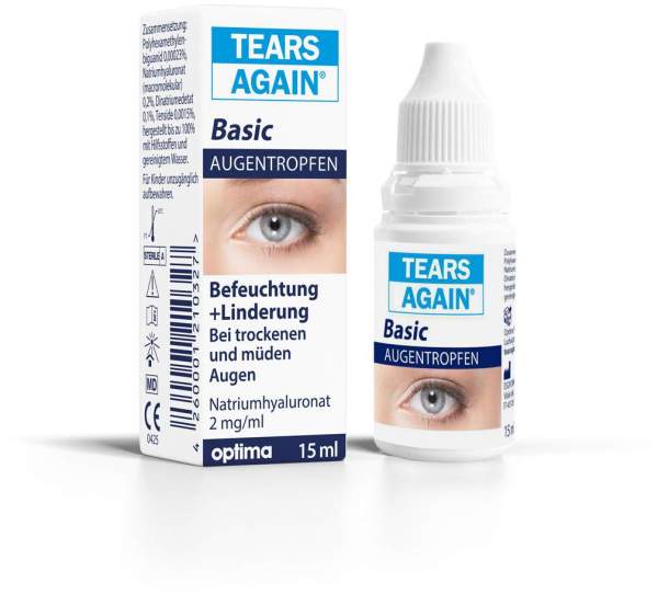 Tears Again Basic 15 ml Augentropfen