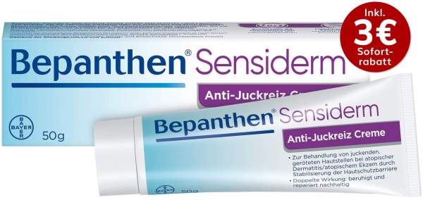 Bepanthen Sensiderm Anti-Juckreiz Creme 50 g