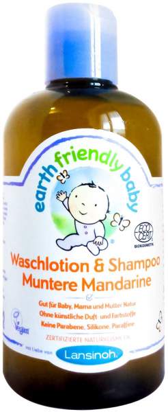 Lansinoh Efb Waschlotion &amp; Shampoo Munt.Mandarine