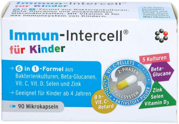 Immun Intercell für Kinder Hartkapsel mit veränderter Wirkstofffreisetzung 90 Stück