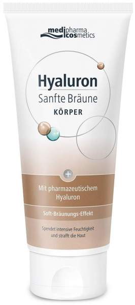 medipharma cosmetics Hyaluron Sanfte Bräune Körperpflege Creme 200 ml