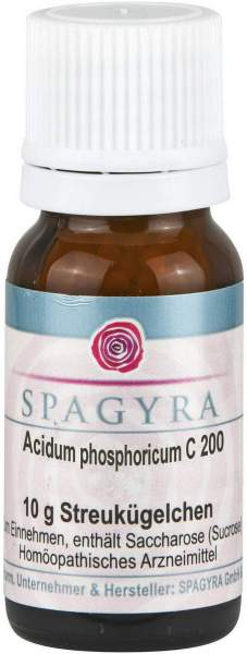 Acidum Phosphoricum C 200 Globuli 10g