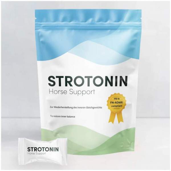 Strotonin Nerve Support Einzelfuttermittel für Pferde 10 x 1 g Pulver