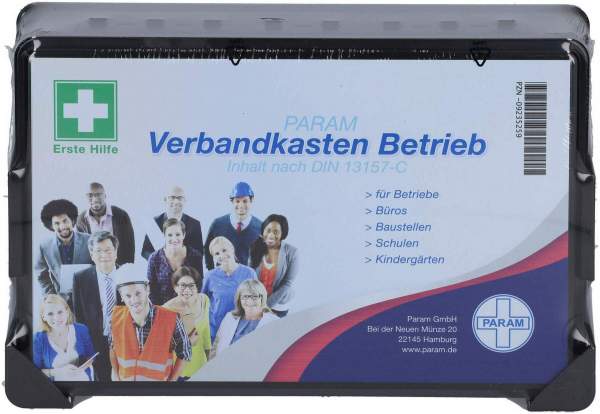 Verbandkasten Betrieb 13157-C Mit Halterung Param