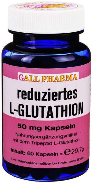 Glutathion Reduziert 50 mg 60 Kapseln