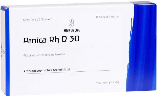 Arnica Rh D 30 8 X 1 ml Ampullen