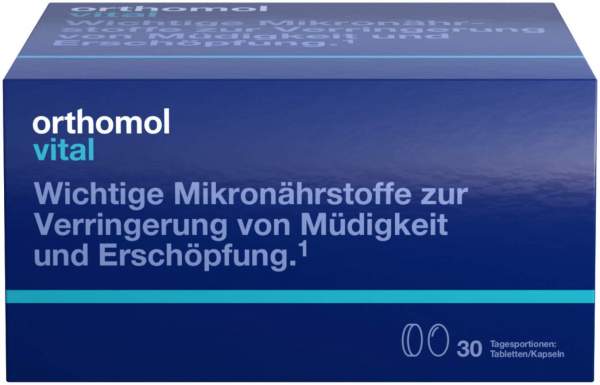 Orthomol Vital Tabletten-Kapseln 30 Tagesportionen 1 Kombipackung