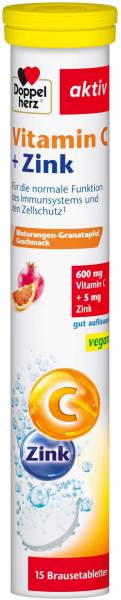 Doppelherz aktiv Vitamin C + Zink 15 Brausetabletten