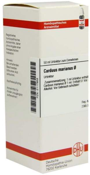 Carduus Marianus Urtinktur 50 ml Dilution