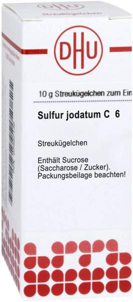Sulfur Jodatum C 6 Globuli 10 G